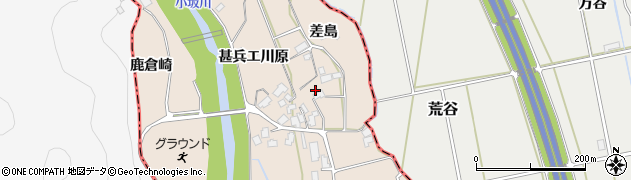 秋田県鹿角市十和田毛馬内差島16周辺の地図