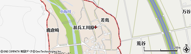 秋田県鹿角市十和田毛馬内差島12周辺の地図