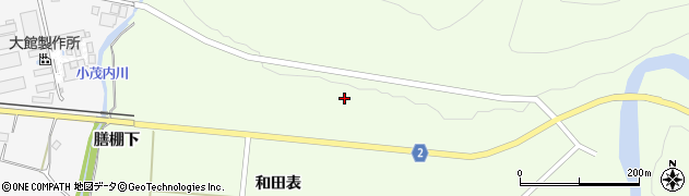 秋田県大館市茂内和田表57周辺の地図