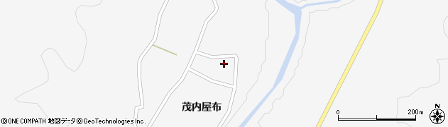 秋田県大館市雪沢上谷地56周辺の地図