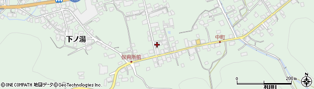 秋田県鹿角市十和田大湯大湯14周辺の地図