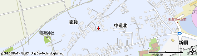 秋田県大館市下代野中道北68周辺の地図