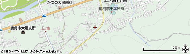 秋田県鹿角市十和田大湯大湯63周辺の地図