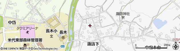 秋田県大館市大茂内諏訪下139周辺の地図