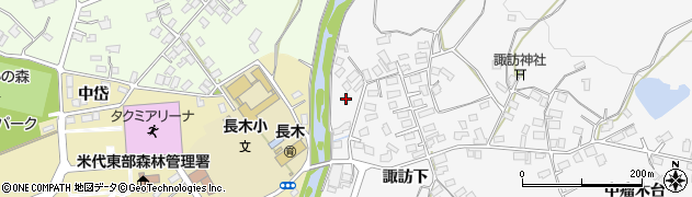 秋田県大館市大茂内諏訪下29周辺の地図