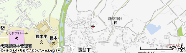 秋田県大館市大茂内諏訪下132周辺の地図