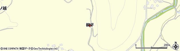 秋田県鹿角市十和田山根（柳平）周辺の地図
