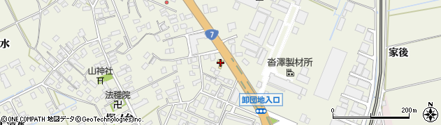 ラーメン錦釈迦内バイパス店周辺の地図
