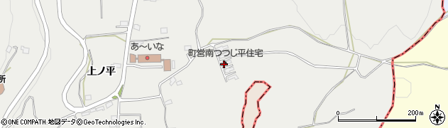 秋田県小坂町（鹿角郡）荒谷（堤ノ平）周辺の地図