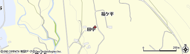 秋田県鹿角市十和田山根田中12周辺の地図