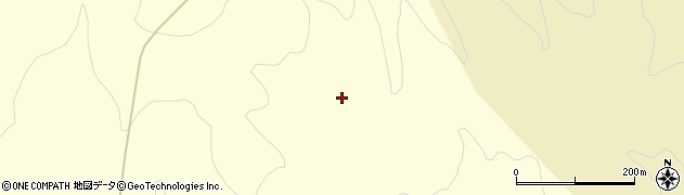 青森県田子町（三戸郡）山口（鳶ケ沢）周辺の地図