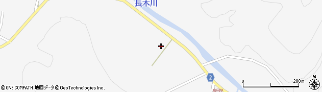 秋田県大館市雪沢（前谷地）周辺の地図