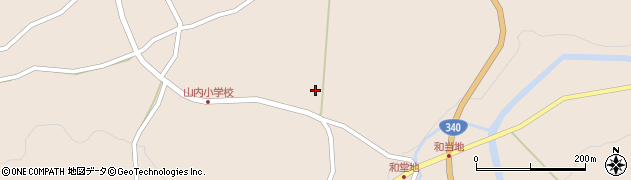 岩手県軽米町（九戸郡）山内（第２４地割）周辺の地図