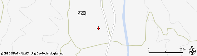 秋田県大館市雪沢石渕50周辺の地図