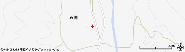 秋田県大館市雪沢石渕36周辺の地図