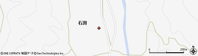 秋田県大館市雪沢石渕35周辺の地図