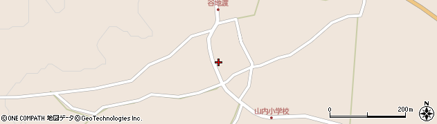 岩手県軽米町（九戸郡）山内（第２５地割）周辺の地図