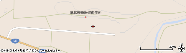 岩手県軽米町（九戸郡）山内（第２３地割）周辺の地図