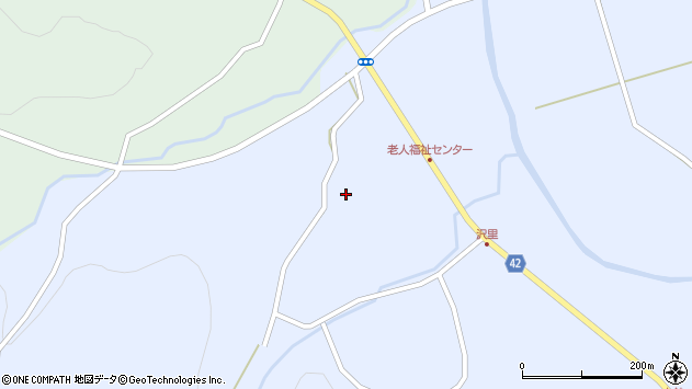 〒028-6301 岩手県九戸郡軽米町上舘の地図