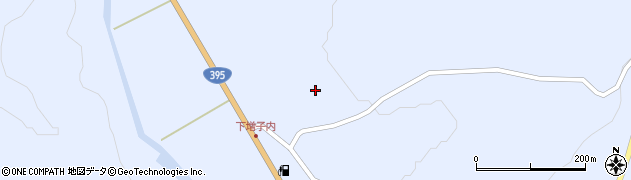 岩手県軽米町（九戸郡）上舘（第２９地割）周辺の地図