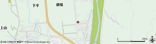 秋田県鹿角郡小坂町小坂岩ノ下115周辺の地図