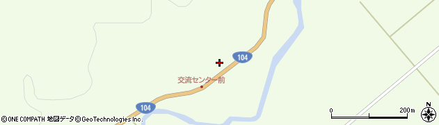 青森県田子町（三戸郡）原（飛鳥平）周辺の地図