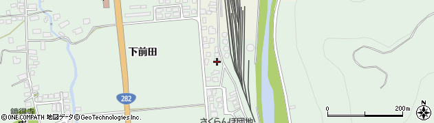 秋田県鹿角郡小坂町小坂岩ノ下62周辺の地図