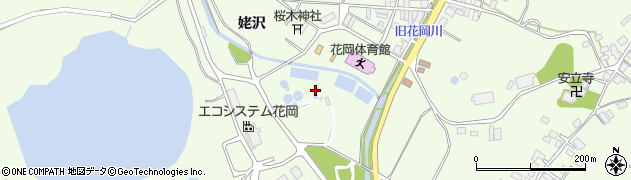 秋田県大館市花岡町猫鼻42周辺の地図