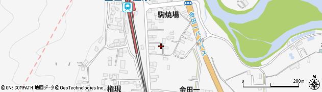 岩手県二戸市金田一駒焼場13周辺の地図