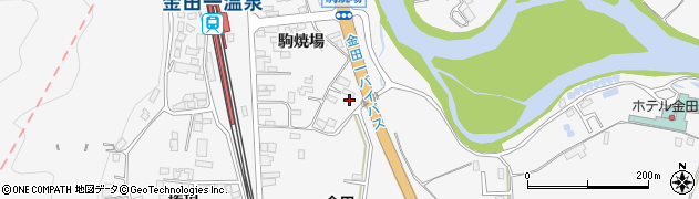 岩手県二戸市金田一駒焼場12-18周辺の地図