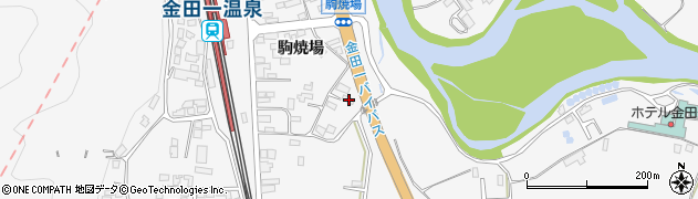岩手県二戸市金田一駒焼場12周辺の地図