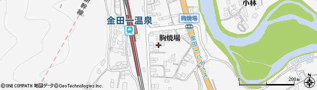 岩手県二戸市金田一駒焼場16周辺の地図