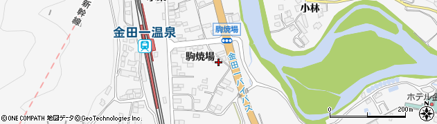 岩手県二戸市金田一駒焼場23周辺の地図