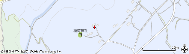 秋田県小坂町（鹿角郡）上向（谷地ノ上）周辺の地図