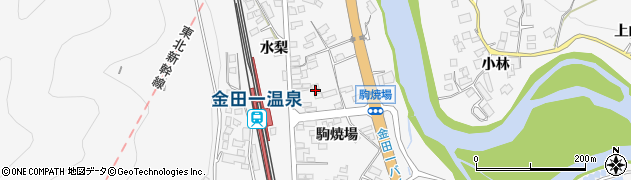 岩手県二戸市金田一駒焼場38周辺の地図