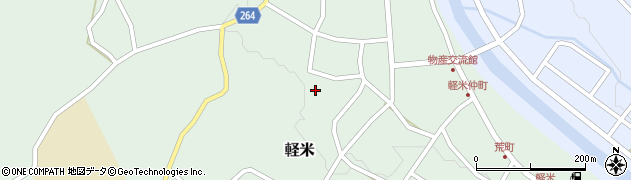 岩手県軽米町（九戸郡）軽米（第７地割）周辺の地図