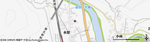岩手県二戸市金田一駒焼場47周辺の地図