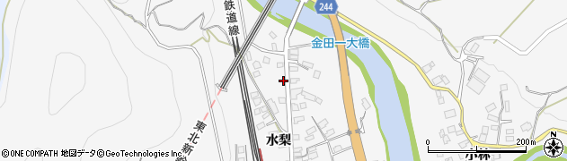 岩手県二戸市金田一駒焼場67周辺の地図