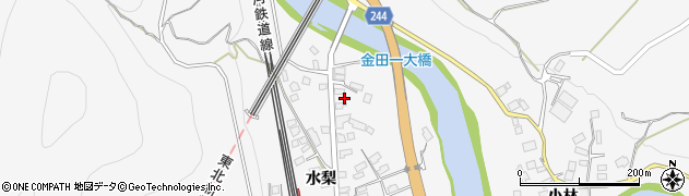 岩手県二戸市金田一駒焼場48周辺の地図
