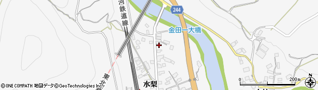 岩手県二戸市金田一駒焼場67-3周辺の地図