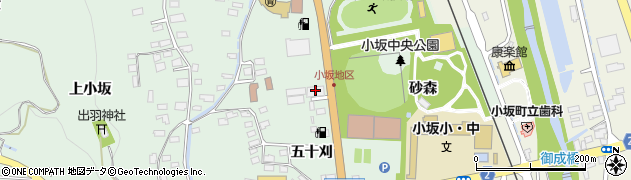株式会社小坂ワークス　本社周辺の地図