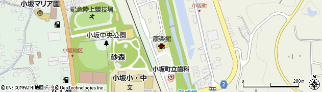康楽館周辺の地図