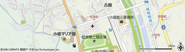 秋田県鹿角郡小坂町小坂鉱山古館20周辺の地図