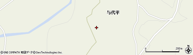 青森県三戸郡田子町田子与代平31周辺の地図
