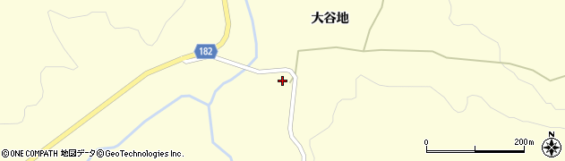青森県三戸町（三戸郡）斗内（大谷地）周辺の地図