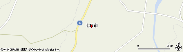 青森県田子町（三戸郡）田子（七日市）周辺の地図