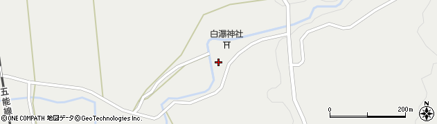 秋田県八峰町（山本郡）八森（館）周辺の地図