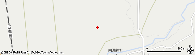 秋田県山本郡八峰町八森上滝の上周辺の地図