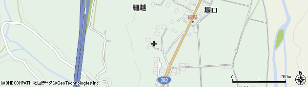 秋田県鹿角郡小坂町小坂細越28周辺の地図