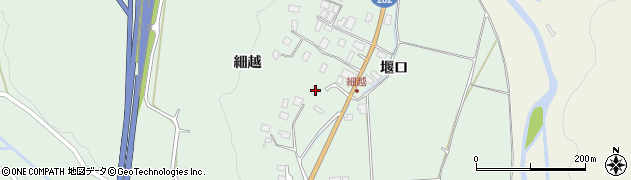 秋田県鹿角郡小坂町小坂細越86周辺の地図